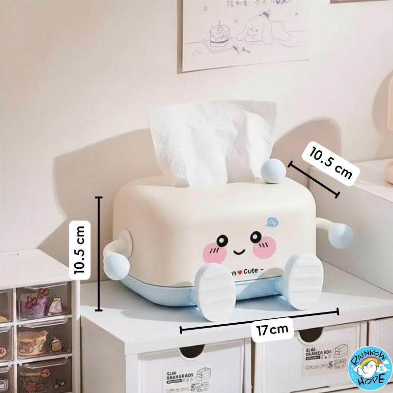 Cute Tissue Box/Tissue Box Holder/ Cute Mini Trash Bin/Deck Organizer纸巾盒/迷你垃圾桶/收纳桶