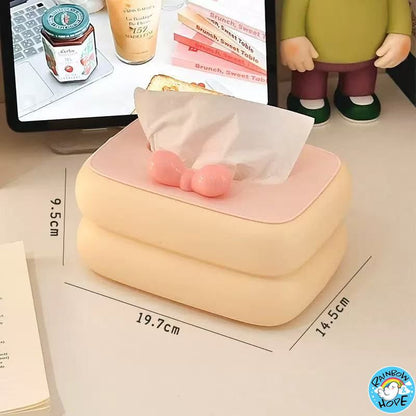 Cute Tissue Box/Tissue Box Holder/ Cute Mini Trash Bin/Deck Organizer纸巾盒/迷你垃圾桶/收纳桶