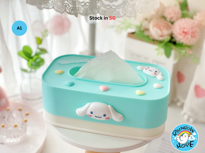 Cute Cartoon Tissue Paper Box/ Tissue Paper Holder卡通纸巾盒