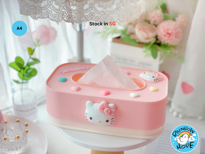 Cute Cartoon Tissue Paper Box/ Tissue Paper Holder卡通纸巾盒