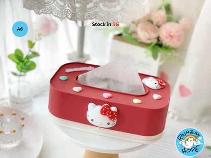 Cute Cartoon Tissue Paper Box/ Tissue Paper Holder卡通纸巾盒
