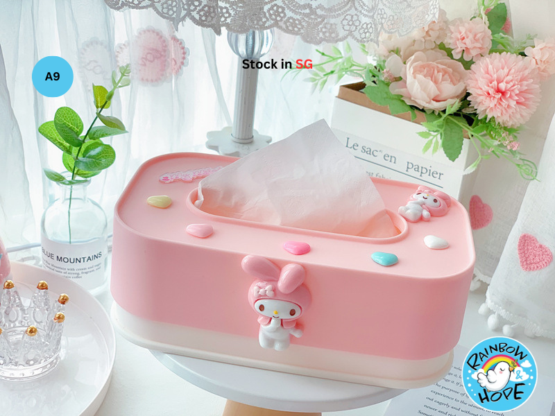 Cute Cartoon Tissue Paper Box/ Tissue Paper Holder卡通纸巾盒