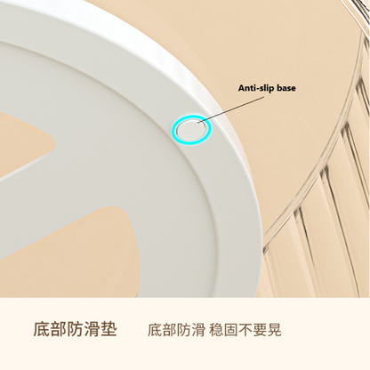 Kitchen Organizer Condiment Rotating Tray/ 360° Seasoning Sauce Makeup Organizer 360度可旋转托盘