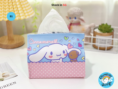 Cute Cartoon Tissue Paper Box/ Tissue Paper Holder卡通纸巾盒