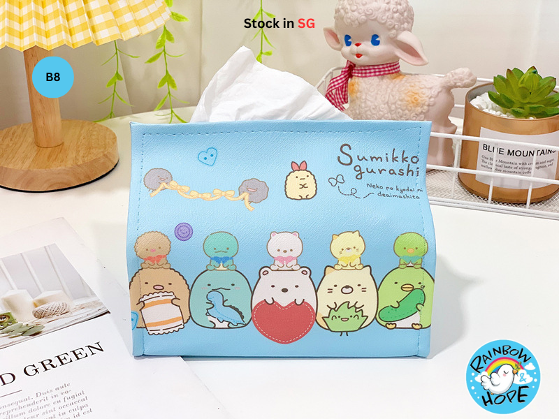 Cute Cartoon Tissue Paper Box/ Tissue Paper Holder卡通纸巾盒