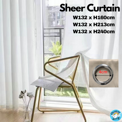 Solid Color 70%-90% Shading Blackout Curtain 纯色遮光隔热防晒窗帘