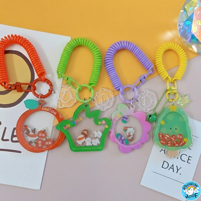 Christian KeyChain Charms Pendants Ornaments Bag Accessories 盼望迦南授权卡通可爱亚克力钥匙扣挂件/小礼物