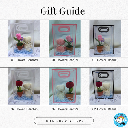Gift Set /Birthday Christmas Gift/ Companion Gift/ Teachers Day/ Artificial Potted Plant礼物套装