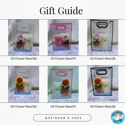 Gift Set /Birthday Christmas Gift/ Companion Gift/ Teachers Day/ Artificial Potted Plant礼物套装