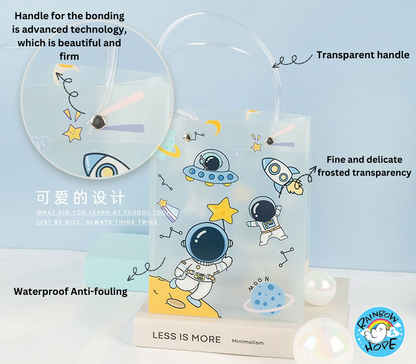 Frosted Plastic Gift Bag Birthday Party Goodie Bag 伴手礼袋/礼品袋 / 儿童节