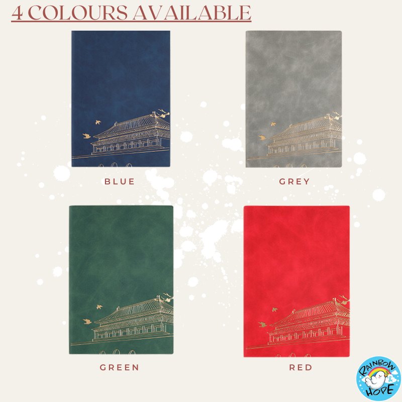 A5 PU Notebook Planner Lined Office/ Christmas Farewell Birth Gift 笔记本礼盒