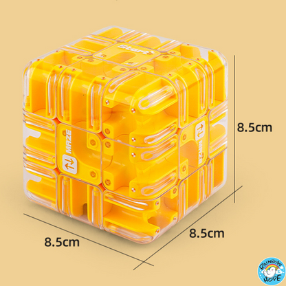 3D Ball Maze Rotating Puzzle Cube Kids Maze Cube Puzzle Ball滚珠迷宫魔方