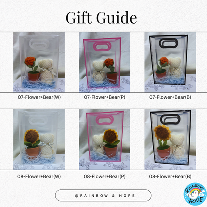 Gift Set /Birthday Christmas Gift/ Companion Gift/ Teachers Day/ Artificial Potted Plant礼物套装