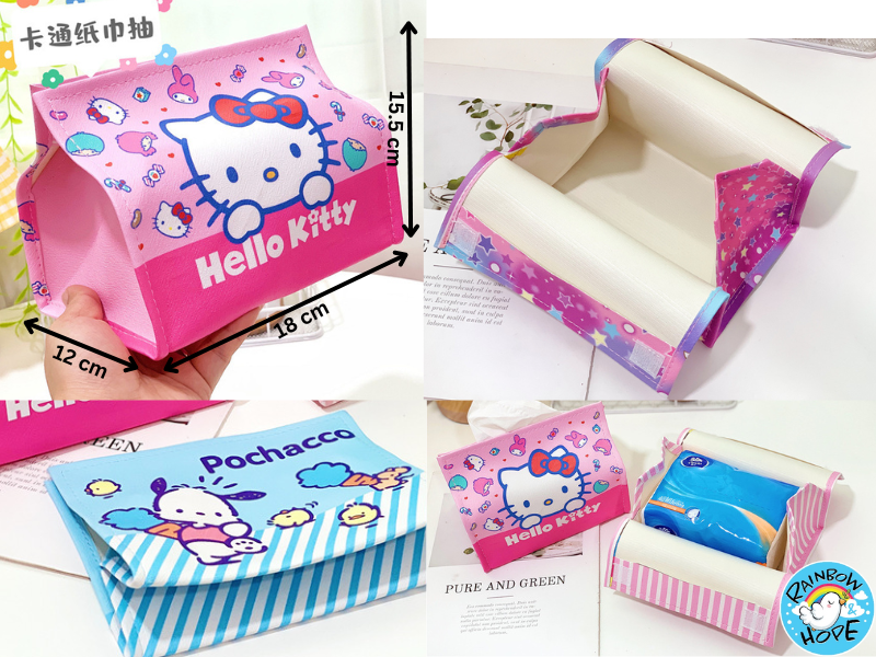 Cute Cartoon Tissue Paper Box/ Tissue Paper Holder卡通纸巾盒