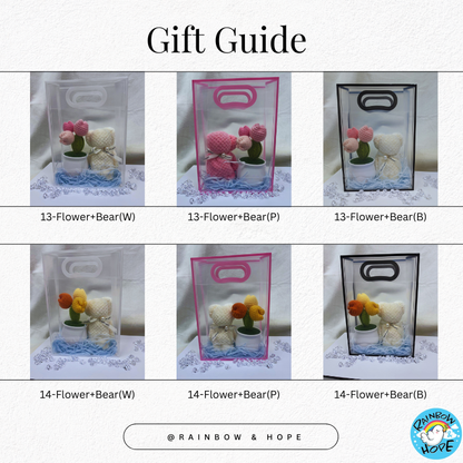 Gift Set /Birthday Christmas Gift/ Companion Gift/ Teachers Day/ Artificial Potted Plant礼物套装