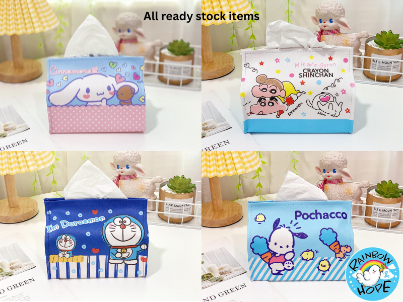 Cute Cartoon Tissue Paper Box/ Tissue Paper Holder卡通纸巾盒