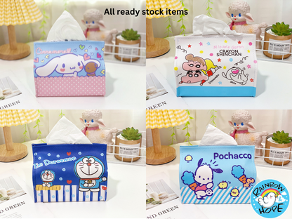 Cute Cartoon Tissue Paper Box/ Tissue Paper Holder卡通纸巾盒