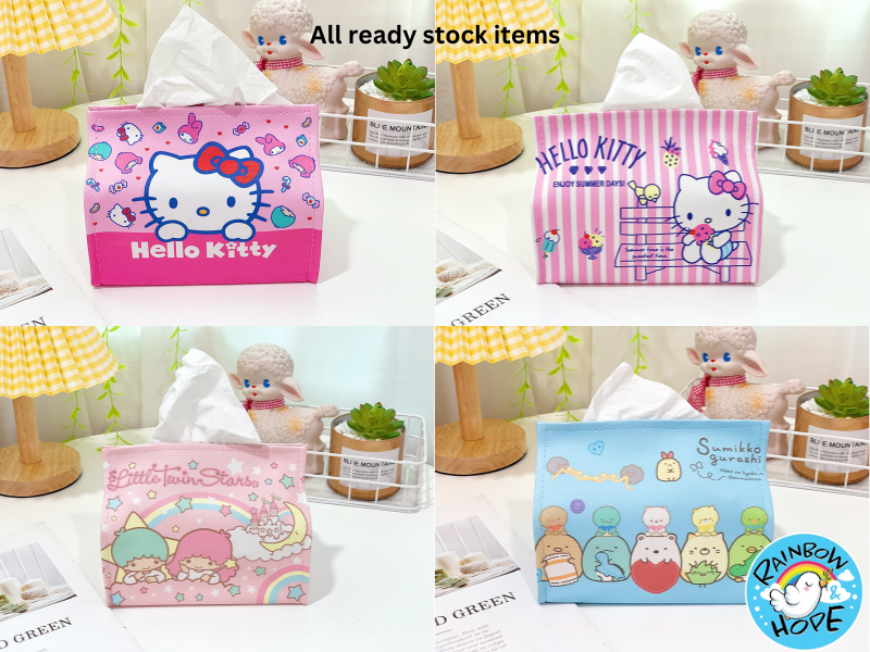 Cute Cartoon Tissue Paper Box/ Tissue Paper Holder卡通纸巾盒