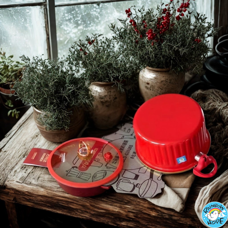 Multi-Function Non-Stick Micro Pressure Cooker Pot Sauce多功能不粘微型高压锅珐琅微压汤锅