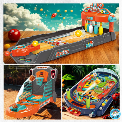 Football / Sport Ground / Bowling / Basketball Set Table Game / Family Game