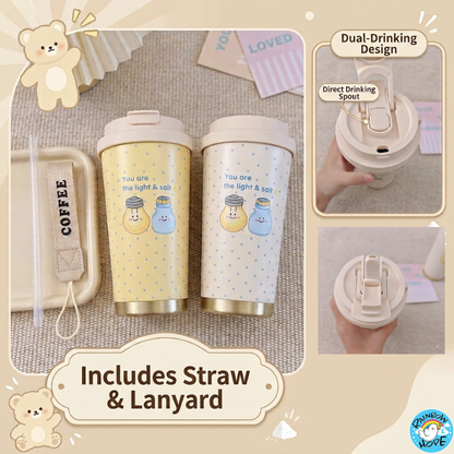 Christian Stainless Steel Insulated Thermal Coffee Cup 盼望迦南授权不锈钢保温杯/水杯/礼物