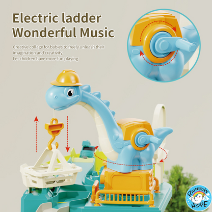 Children Desktop Toys/ Educational Space Car Breakthrough Adventure Sliding Track 儿童冒险滑行轨道游乐场