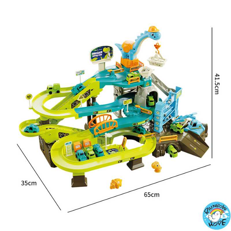 Children Desktop Toys/ Educational Space Car Breakthrough Adventure Sliding Track 儿童冒险滑行轨道游乐场