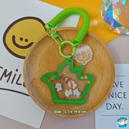 Christian KeyChain Charms Pendants Ornaments Bag Accessories 盼望迦南授权卡通可爱亚克力钥匙扣挂件/小礼物