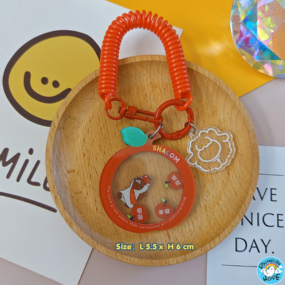 Christian KeyChain Charms Pendants Ornaments Bag Accessories 盼望迦南授权卡通可爱亚克力钥匙扣挂件/小礼物