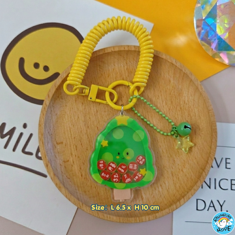 Christian KeyChain Charms Pendants Ornaments Bag Accessories 盼望迦南授权卡通可爱亚克力钥匙扣挂件/小礼物