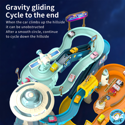 Children Desktop Toys/ Educational Space Car Breakthrough Adventure Sliding Track 儿童冒险滑行轨道游乐场