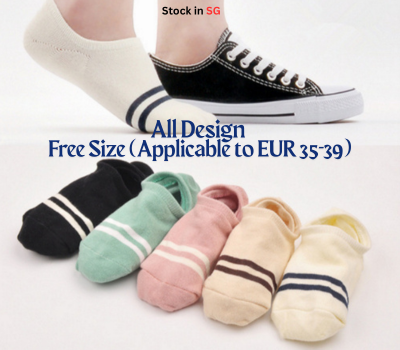 Women Ankle / Boat Sock ( More Designs / Colours) 袜子