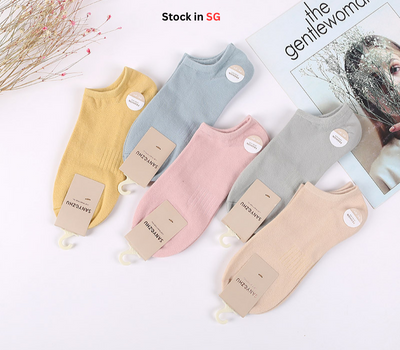 Women Ankle / Boat Sock ( More Designs / Colours) 袜子