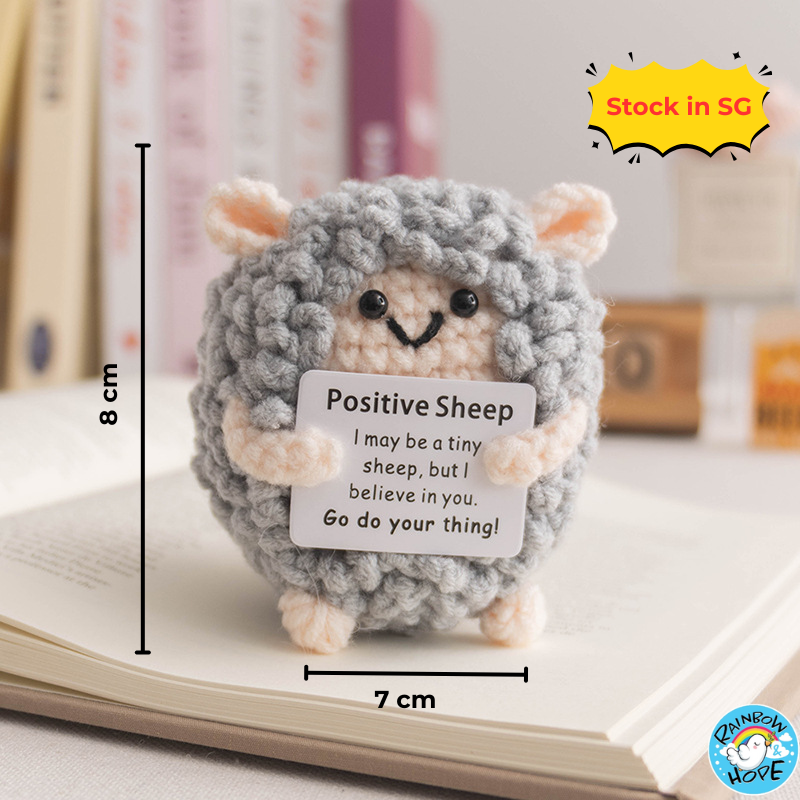 Handwoven Positive Energy Potato / Cute Doll Cartoon Knitted Toys 可爱小摆件